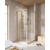 Душевое ограждение 80x80 см Cezares Relax-304-A-2-80-C-BORO, золото/прозрачное -  Душевое ограждение 80x80 см Cezares Relax-304-A-2-80-C-BORO, золото/прозрачное фото