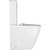 Унитаз-компакт безободковый Azario Mirada S AZ-1288A с тонкой крышкой микролифт, Цвет производителя: белый фото 13