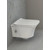 Унитаз-биде подвесной безободковый Boheme Mirage 965-2, белый глянцевый фото 2