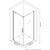 Душевое ограждение Berges Wasserhaus Legos LS-1 90x80 см 061033, хром/прозрачное фото 3