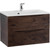 Тумба подвесная с раковиной BelBagno MARINO-750-2C-SO-RW-P 75 см, Rovere Moro фото 2