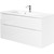Тумба подвесная с раковиной BelBagno MARINO-H60-1100-2C-SO-BL-P 110 см, Bianco Lucido фото 2