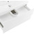 Тумба подвесная с раковиной BelBagno MARINO-CER-900-2C-SO-BL-P 90 см, Bianco Lucido фото 7