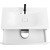 Тумба подвесная с раковиной BelBagno MARINO-1100-2C-SO-BL-P 110 см, Bianco Lucido фото 4