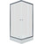 Душевое ограждение Triton Вента 80x80 см (с поддоном) хром/прозрачное фото 