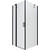 Душевое ограждение Triton Йота 90x90 см, чёрный/прозрачное фото 