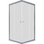 Душевое ограждение Triton Вента 100x100 см, хром/прозрачное фото 