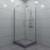Душевое ограждение Triton Терра 90x90 см, хром/прозрачное фото 2