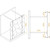 Душевая перегородка RGW WA-052W 120x195 см 35105212-15 (стекло 8 мм) с кронштейном в комплекте, белый/прозрачное - 2 Душевая перегородка RGW WA-052W 120x195 см 35105212-15 (стекло 8 мм) с кронштейном в комплекте, белый/прозрачное фото 2