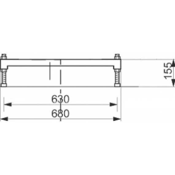 Ножки с регулируемыми опорами для ванны Aquanet фото 2