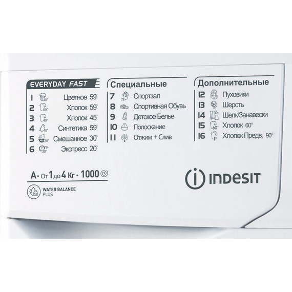 Стиральная машина Indesit EWUC 4105 CIS фото 3