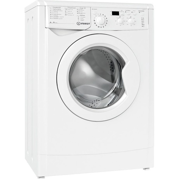 Стиральная машина Indesit IWSD 6105 (CIS).L - 12 Стиральная машина Indesit IWSD 6105 (CIS).L фото 12