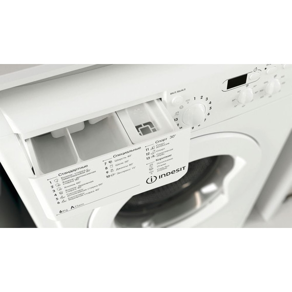 Стиральная машина Indesit IWSD 6105 (CIS).L - 5 Стиральная машина Indesit IWSD 6105 (CIS).L фото 5