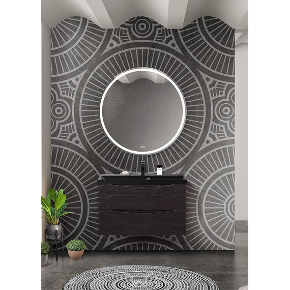 Тумба подвесная с раковиной BelBagno MARINO-800-2C-SO-RCA-P 80 см, Rovere Cioccolato Amaro (раковина BB800/450-LV-ART-AST-NERO) - 7 Тумба подвесная с раковиной BelBagno MARINO-800-2C-SO-RCA-P 80 см, Rovere Cioccolato Amaro (раковина BB800/450-LV-ART-AST-NERO) фото 7