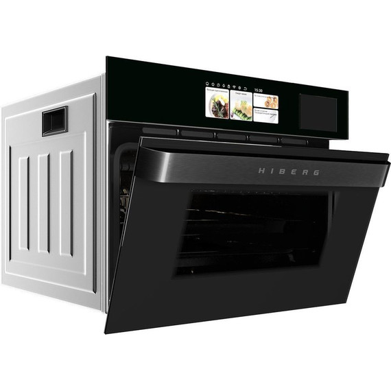 Электрический духовой шкаф Hiberg S-VM 5615 B i-SMART фото 3
