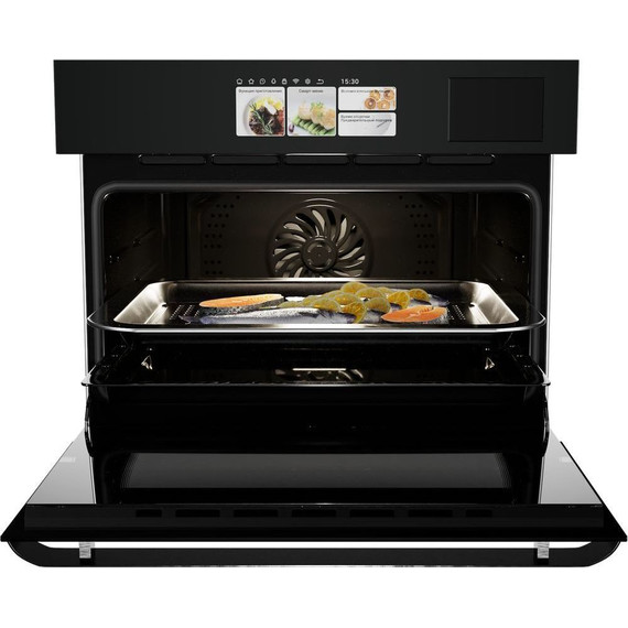 Электрический духовой шкаф Hiberg S-VM 5615 B i-SMART фото 6