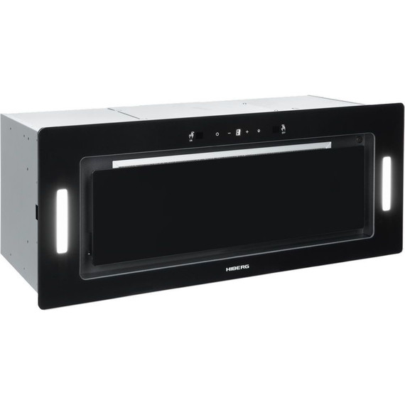 Вытяжка Hiberg VMF 8191 B (чёрное стекло) фото 2