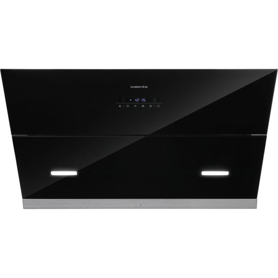 Вытяжка Hiberg VM 90131 B (чёрное стекло) фото 2
