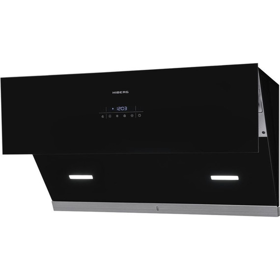 Вытяжка Hiberg VM 90131 B (чёрное стекло) фото 5