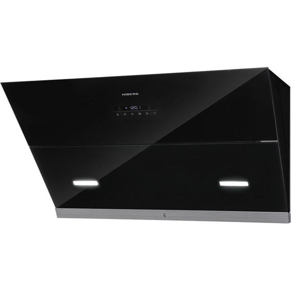 Вытяжка Hiberg VM 90131 B (чёрное стекло) фото 6