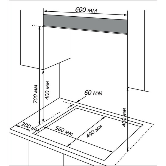 Газовая варочная поверхность NordFrost HS 6042 W фото 4