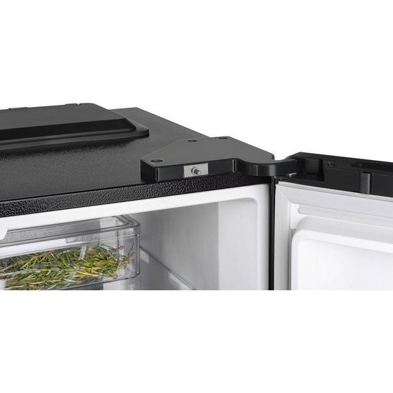 Холодильник Side by Side NordFrost RFQ 450 NFGB inverter (чёрное стекло) фото 10