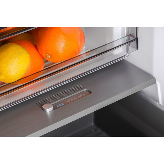 Холодильник Side by Side NordFrost RFQ 450 NFGB inverter (чёрное стекло) фото 6