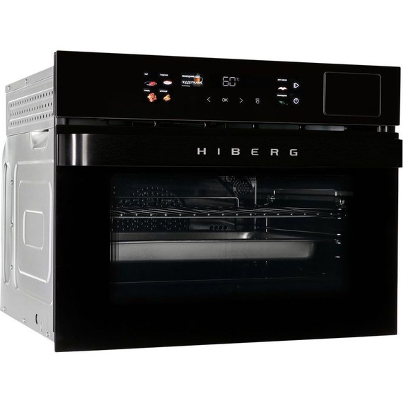 Электрический духовой шкаф Hiberg S-VMF 5515 B SMART фото 5