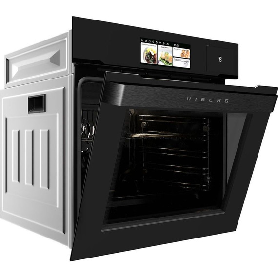 Электрический духовой шкаф Hiberg S-VM 6615 B i-SMART фото 3