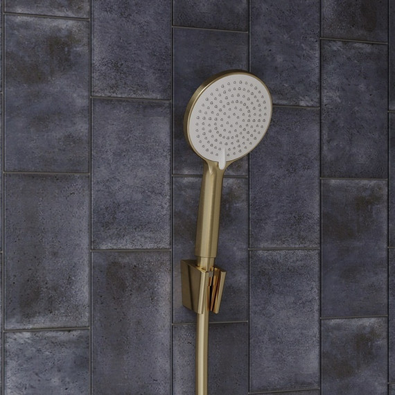 Держатель душевой лейки Iddis Optima Home 080MG00i53, золото матовое фото 2