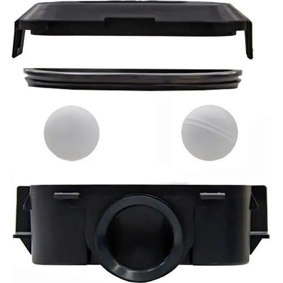 Трап Alcadrain 85 см APZ20-850, нержавеющая сталь/чёрный матовый фото 2