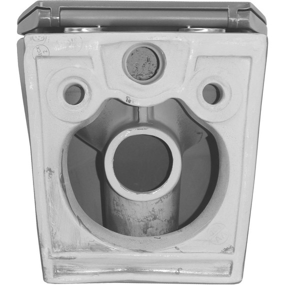 Унитаз подвесной безободковый Azario Keras AZ-99046G с тонкой крышкой микролифт, серый матовый, Цвет производителя: серый матовый фото 10