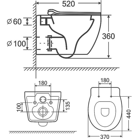 Унитаз подвесной безободковый Azario Keras AZ-99046W с тонкой крышкой микролифт, Цвет производителя: белый глянцевый - 12 Унитаз подвесной безободковый Azario Keras AZ-99046W с тонкой крышкой микролифт, Цвет производителя: белый глянцевый фото 12