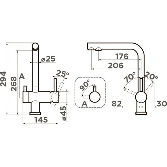 Кухонная мойка + смеситель Omoikiri OMI 4997399 + NAGANO-BN 4994011, нержавеющая сталь - 3 Кухонная мойка + смеситель Omoikiri OMI 4997399 + NAGANO-BN 4994011, нержавеющая сталь фото 3