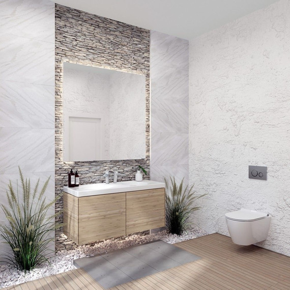 Унитаз подвесной безободковый Serel Sapphire SP26SL с тонкой крышкой микролифт фото 2