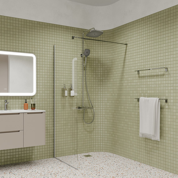 Душевая стойка с термостатом Iddis SpaHome SPHSBTKi06 - 2 Душевая стойка с термостатом Iddis SpaHome SPHSBTKi06 фото 2