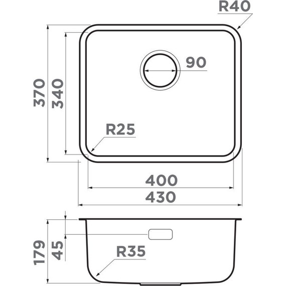 Кухонная мойка + смеситель Omoikiri 4997402 + SHINAGAWA-BN 4994230, нержавеющая сталь - 5 Кухонная мойка + смеситель Omoikiri 4997402 + SHINAGAWA-BN 4994230, нержавеющая сталь фото 5