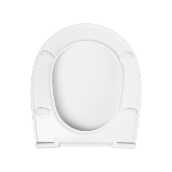 Сиденье с крышкой для унитаза Iddis Optima Home дюропласт 001PP00i31, белый - 4 Сиденье с крышкой для унитаза Iddis Optima Home дюропласт 001PP00i31, белый фото 4