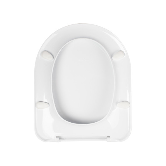 Сиденье с крышкой для унитаза Iddis Optima Home дюропласт 003PP00i31, белый - 4 Сиденье с крышкой для унитаза Iddis Optima Home дюропласт 003PP00i31, белый фото 4