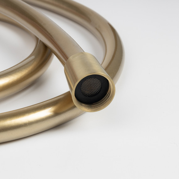 Душевой шланг Iddis Optima Home 04P15MGi19, золото матовое фото 5