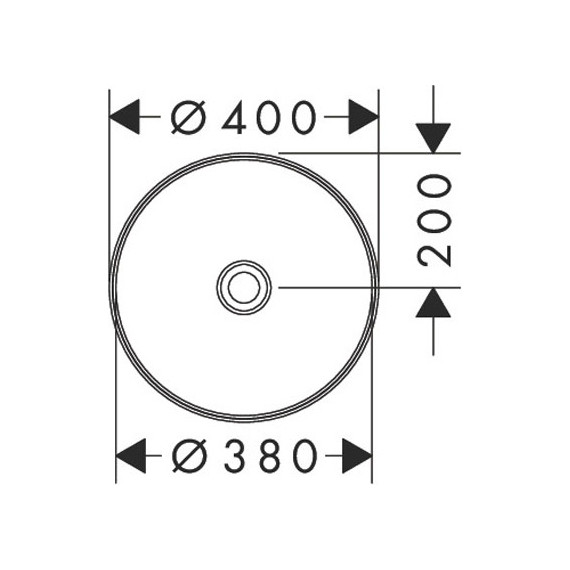 Раковина-чаша Hansgrohe Xuniva S 60164450 фото 2