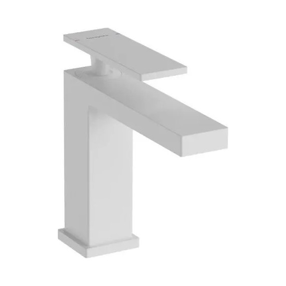 Смеситель для раковины Hansgrohe Tecturis E 73010700, белый матовый фото 