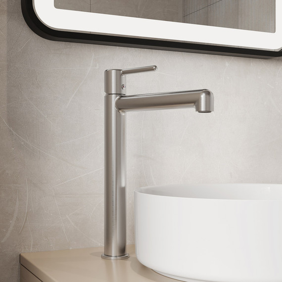 Смеситель для раковины высокий Iddis Aiger AIGBC01i01 фото 2