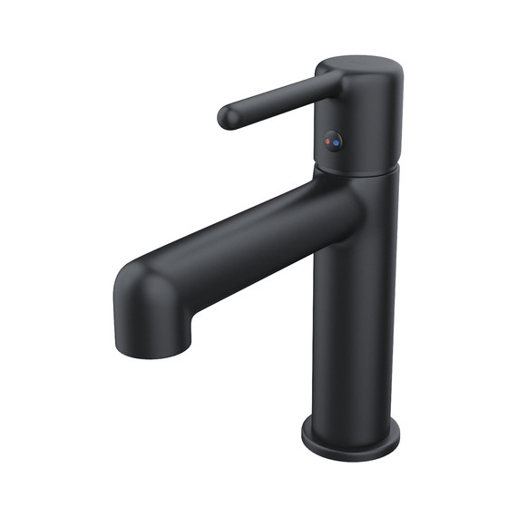 Смеситель для раковины Iddis Aiger AIGBL00i01, чёрный матовый фото 