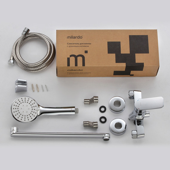 Смеситель для ванны Milardo Demi DEMSB00M10 фото 5