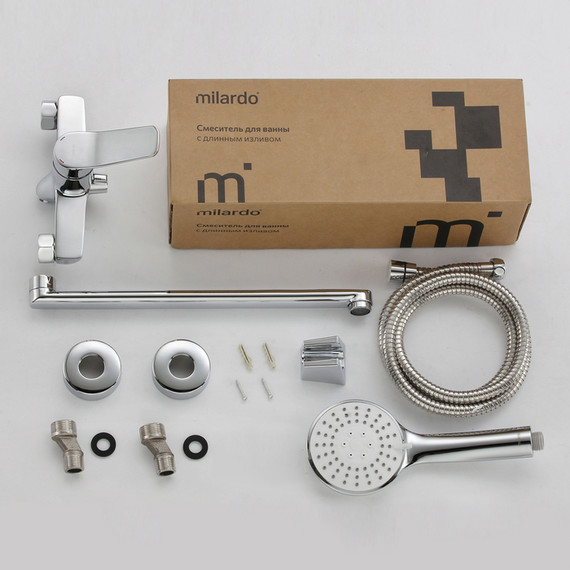 Смеситель для ванны Milardo Enjoy ENJSB00M10 фото 4