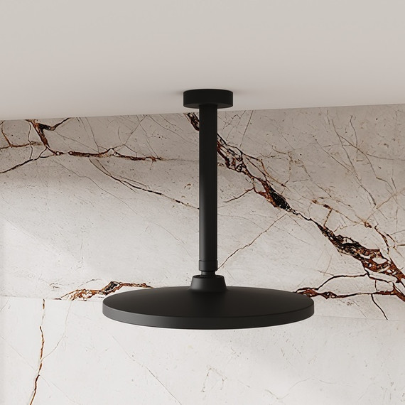 Верхний душ Iddis Esper 254x254 мм ESP25BRi64, чёрный матовый фото 5