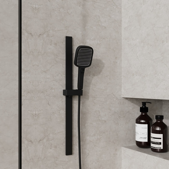 Ручной душ Iddis Esper ESP3FBSi18, чёрный матовый фото 9