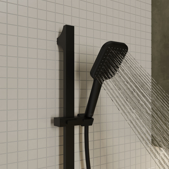 Ручной душ Milardo Ideal Spa ILS3FBSM18, чёрный матовый фото 4