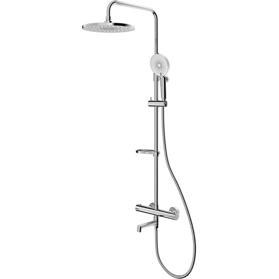 Душевая стойка с термостатом Milardo Ideal Spa ILSSBTHM06 фото 